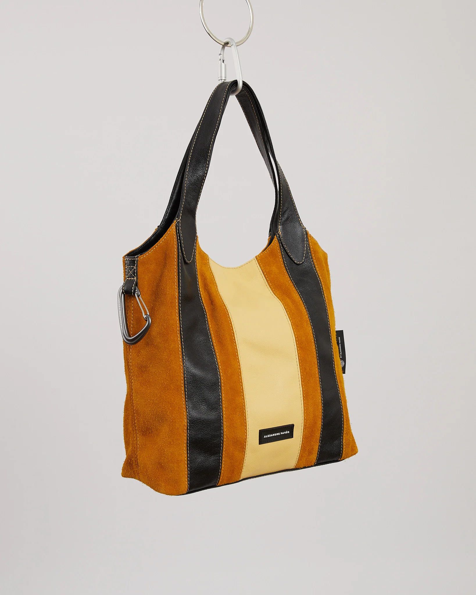 Bonny Stripes Tote Bag - Caramelo - Image 3