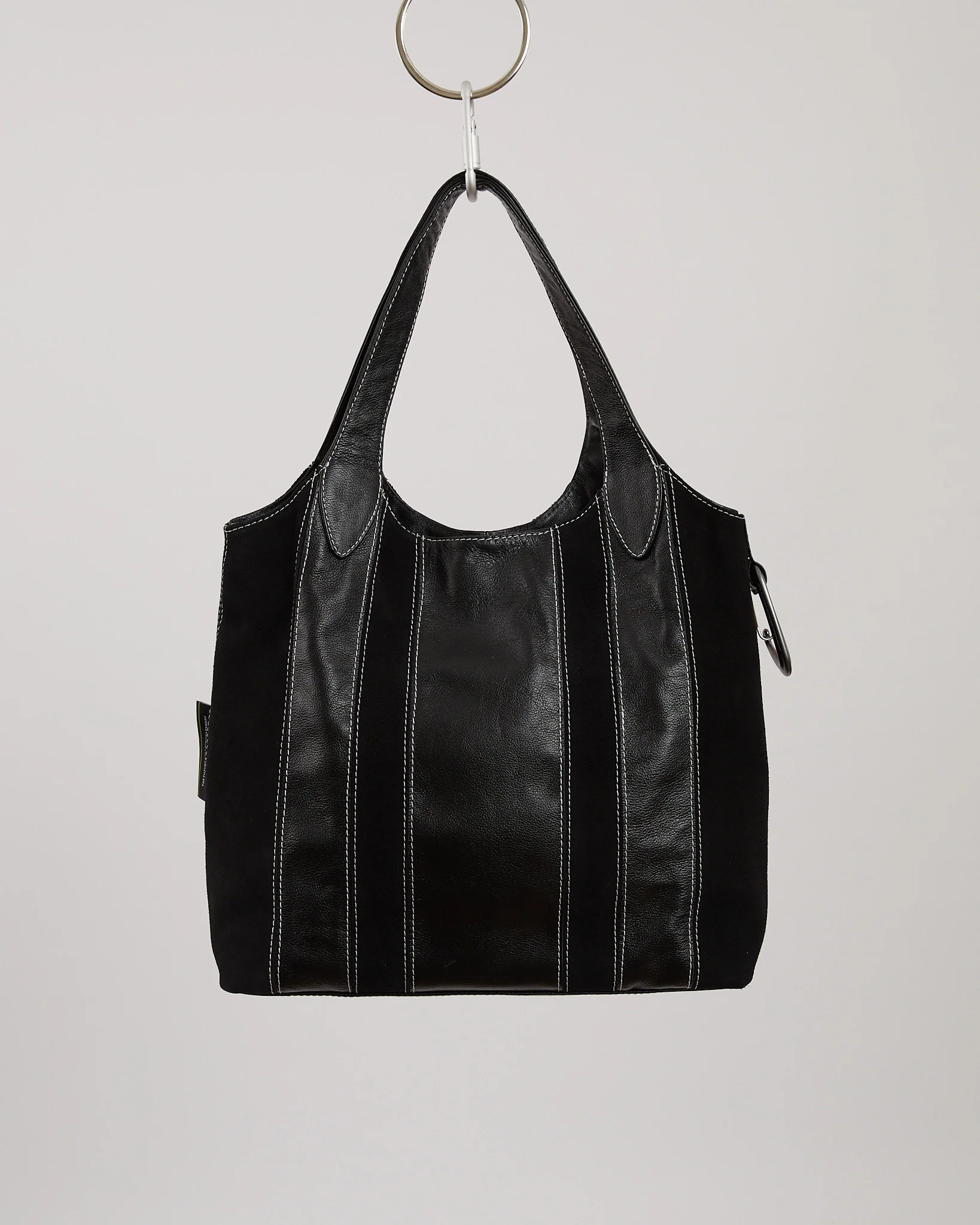 Bonny Stripes Tote Bag - Preto - Image 4