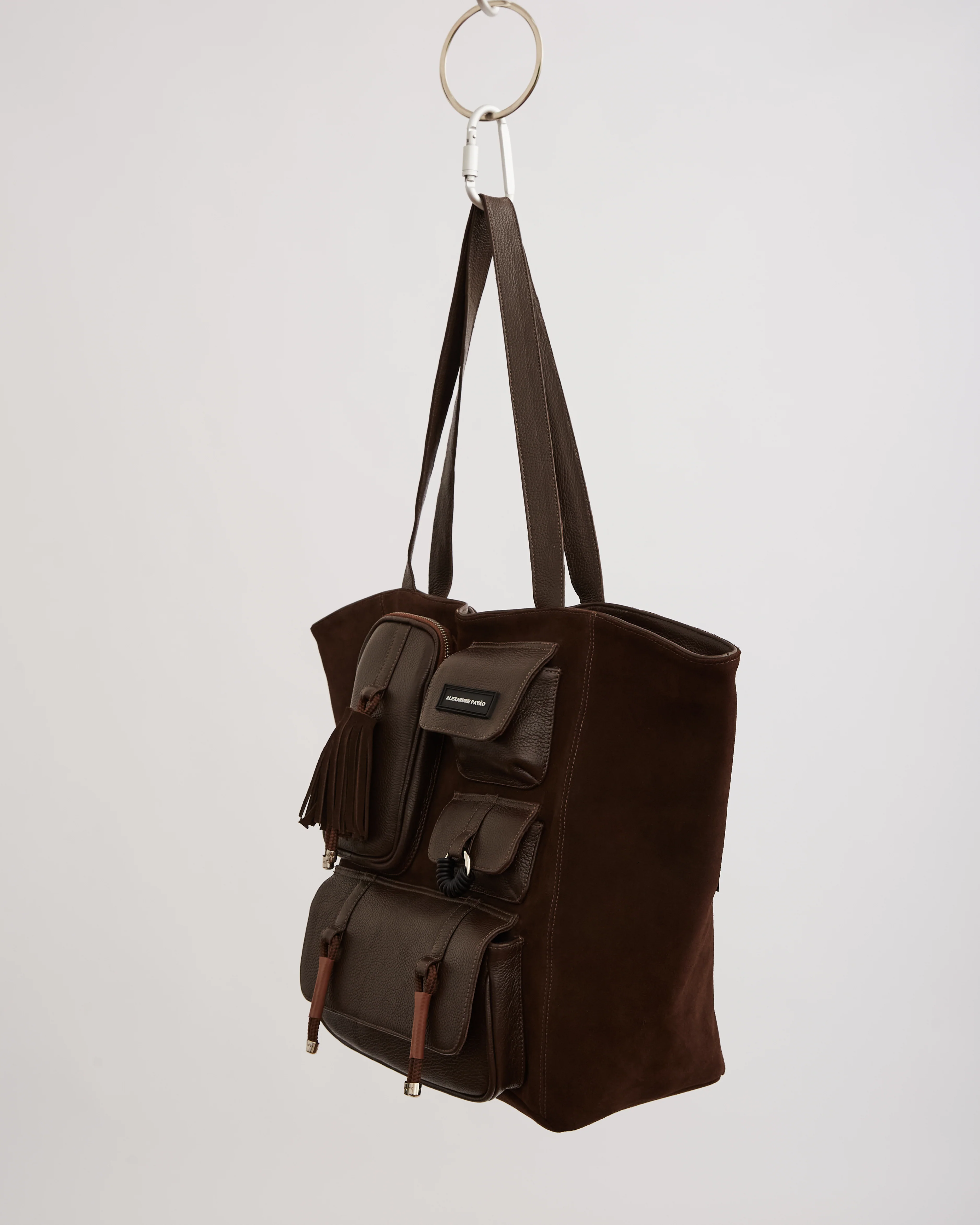 SHIRLEY POCKETS TOTE BAG - MARROM - Image 3