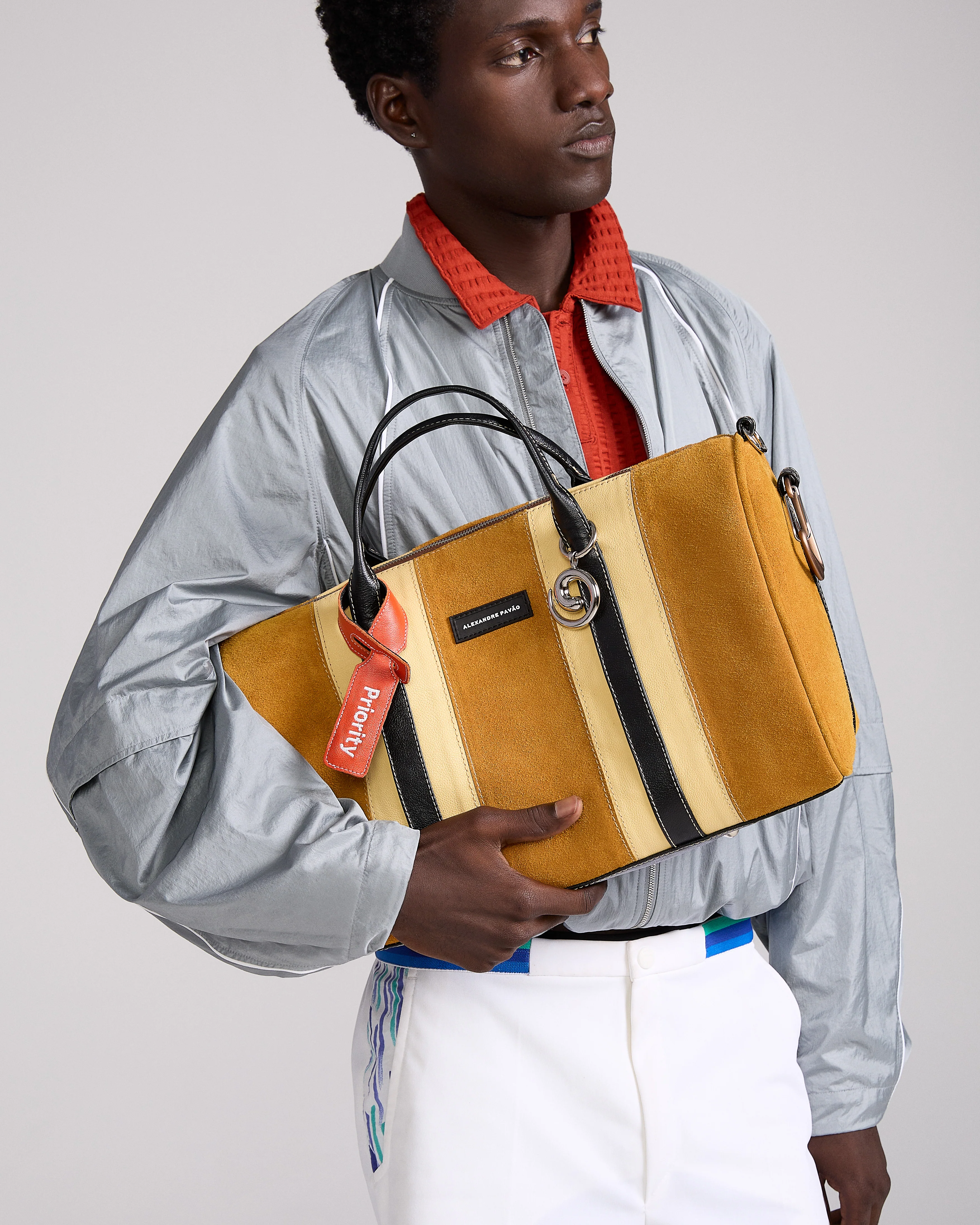 Smash XXL Stripes Bag - Caramelo - Image 4