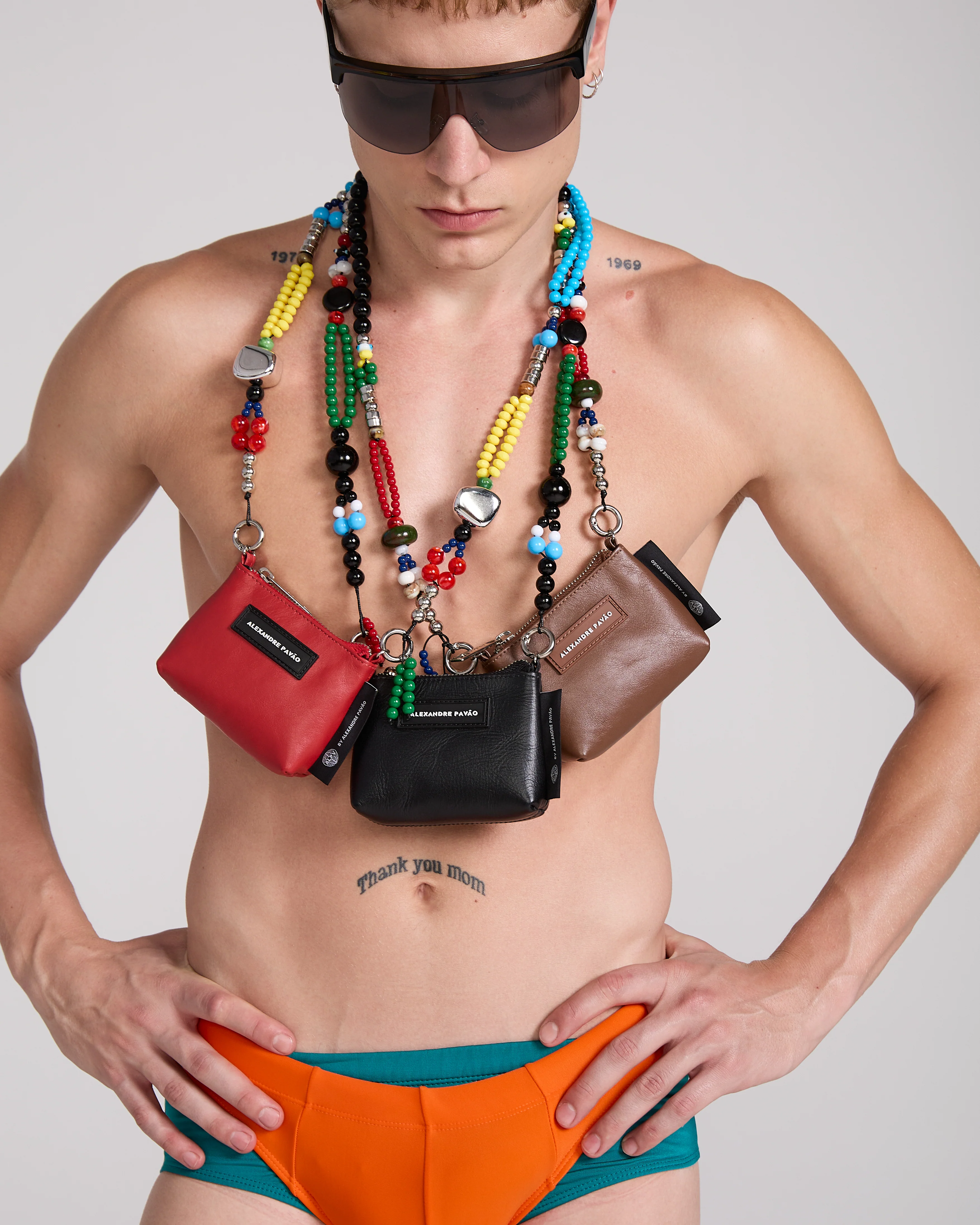 Marcinha Necklace Bag - Marrom - Image 3