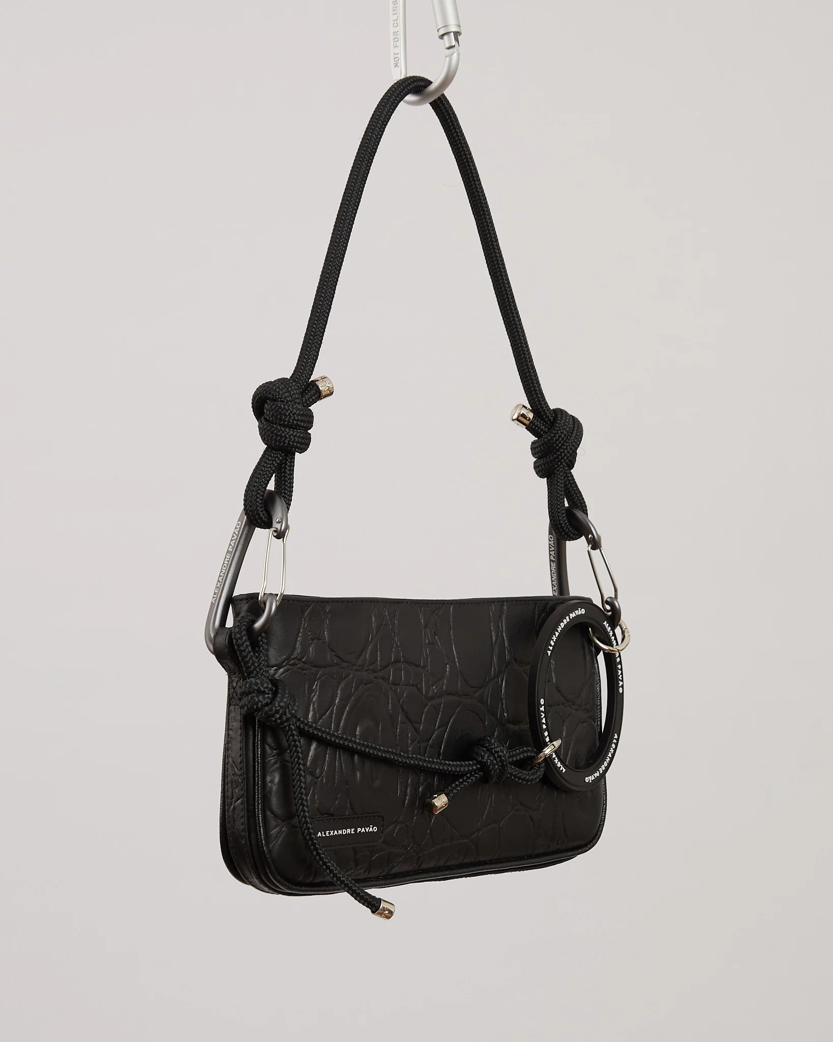 Paris Shoulder Bag - Preto Croco - Image 2