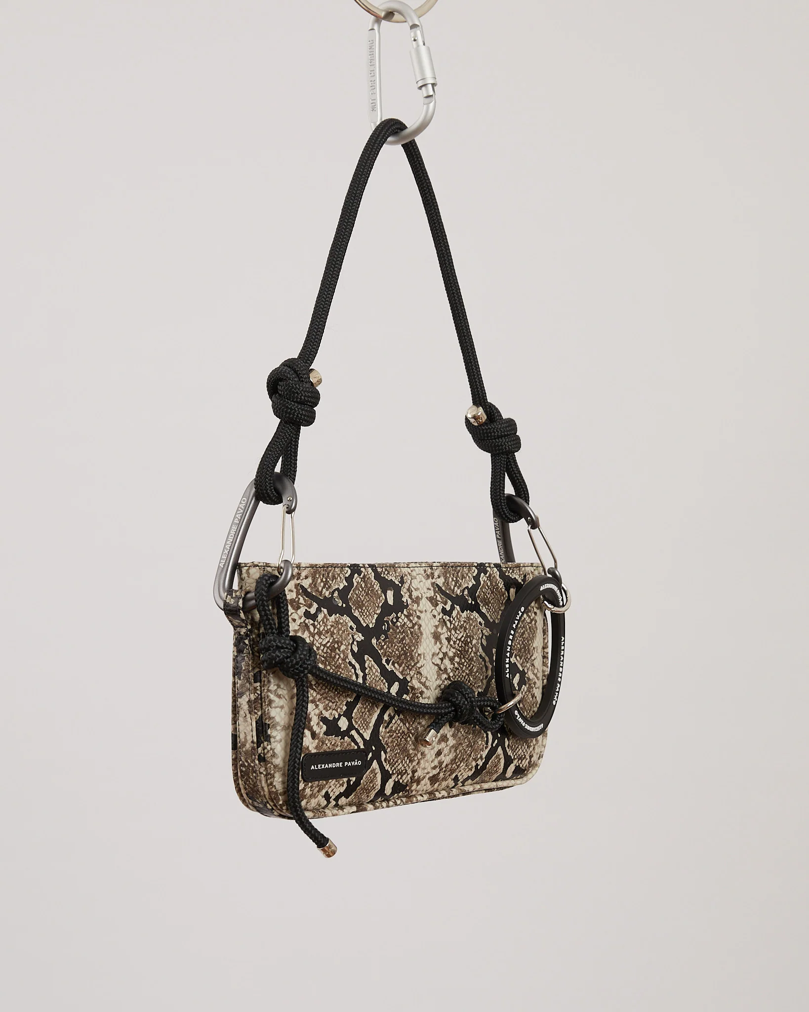 Paris Shoulder Bag - Preto Python - Image 3