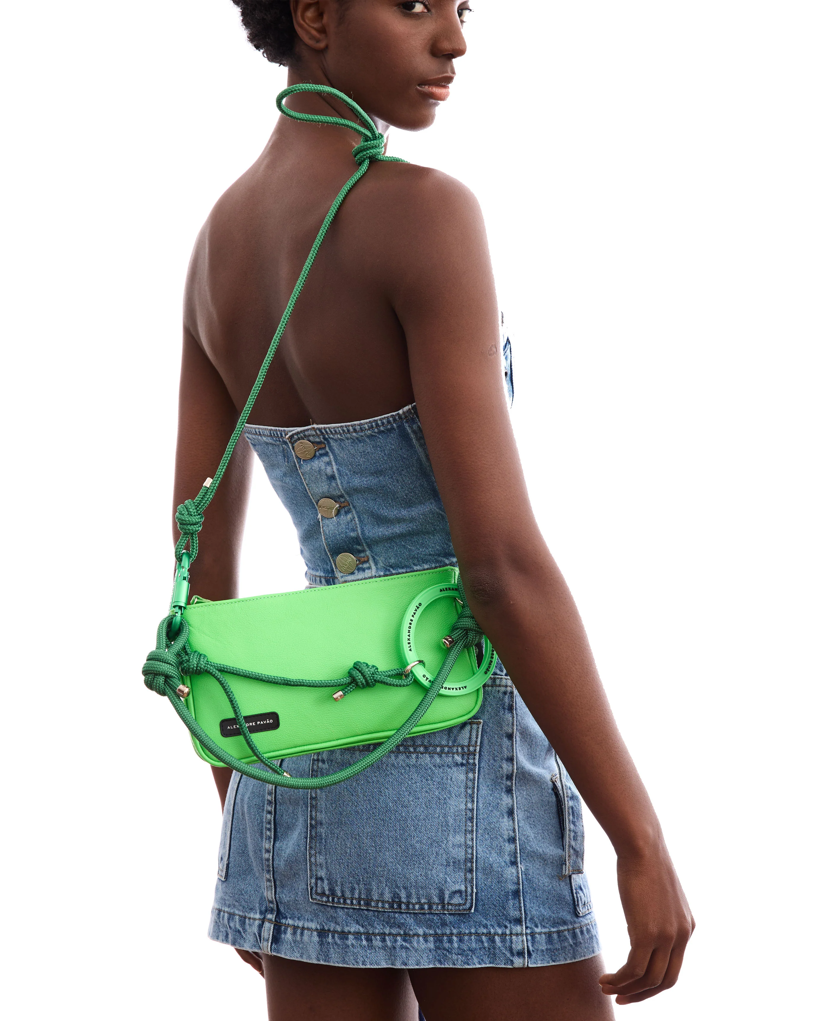 PARIS SHOULDER BAG - VERDE FLUO - Image 2