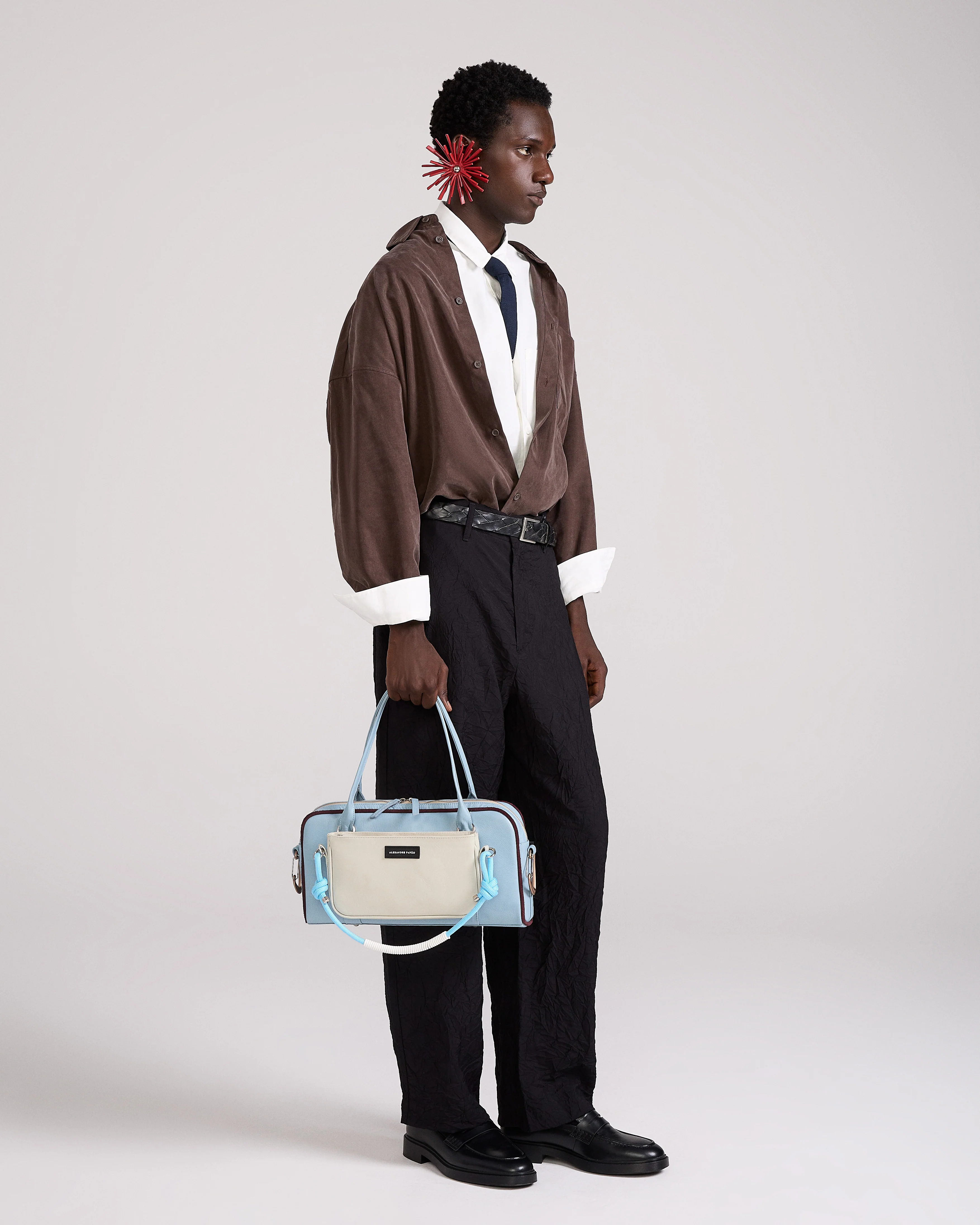 Patris Shoulder Bag - Baby Blue - Image 2
