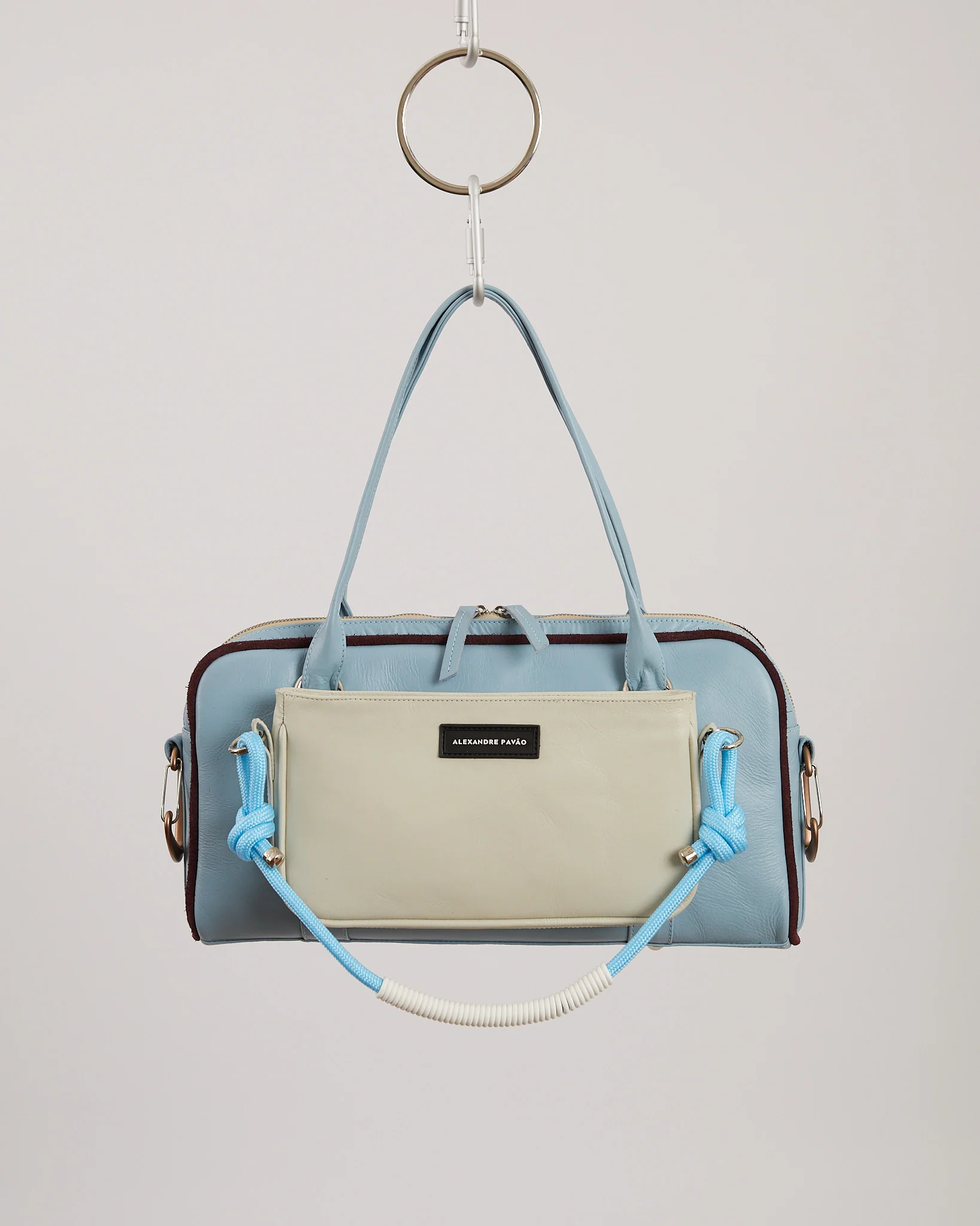 Patris Shoulder Bag - Baby Blue - Image 3