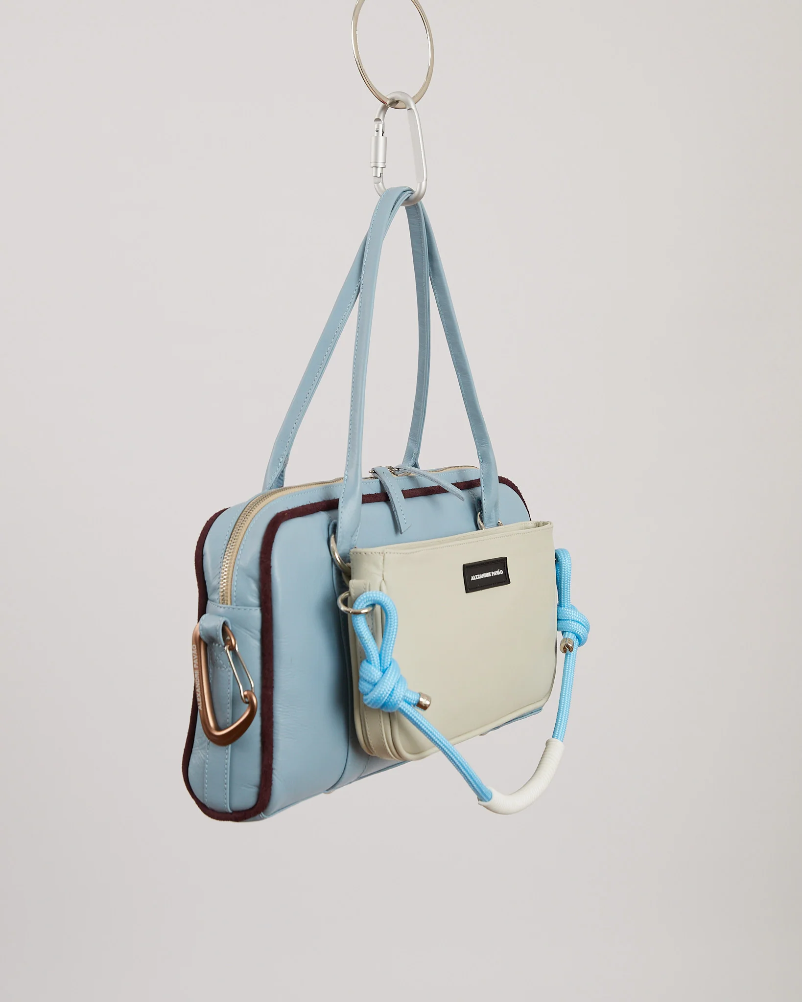 Patris Shoulder Bag - Baby Blue - Image 4