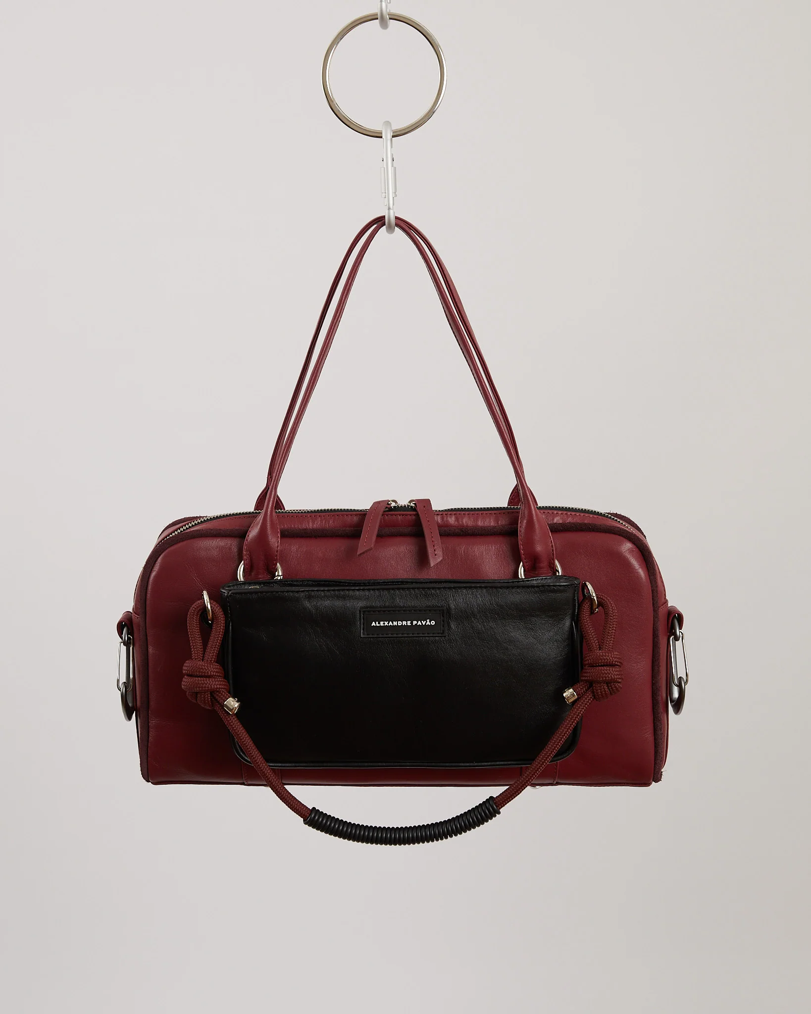 Patris Shoulder Bag - Burgundy - Image 3