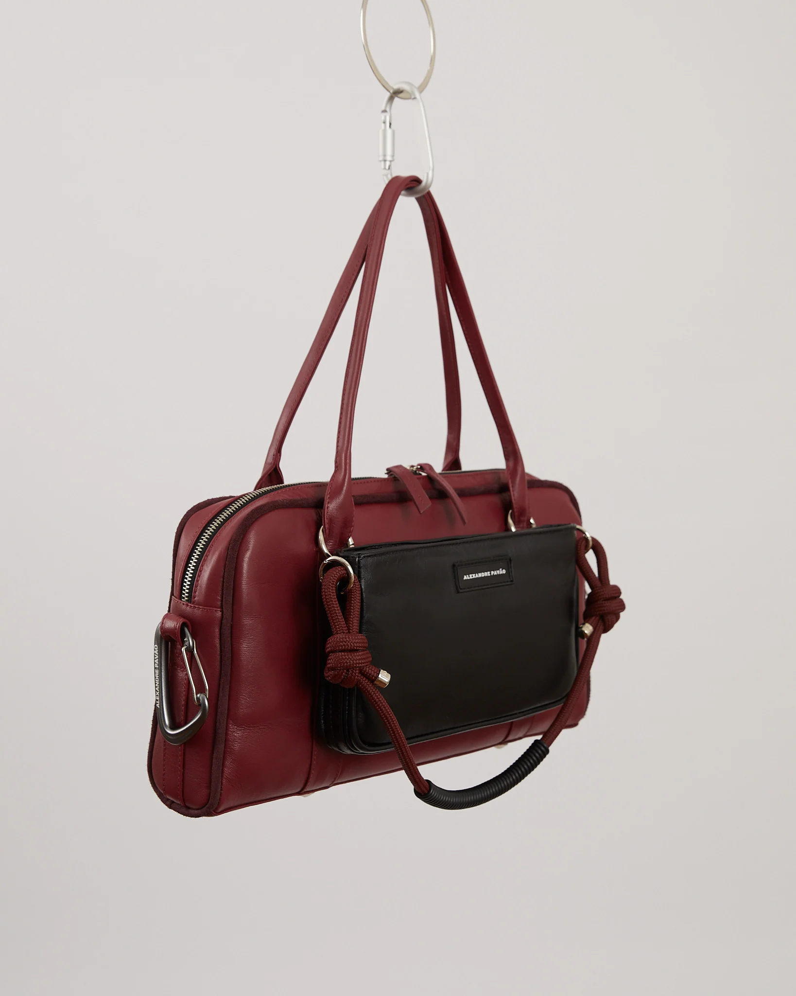 Patris Shoulder Bag - Burgundy - Image 4