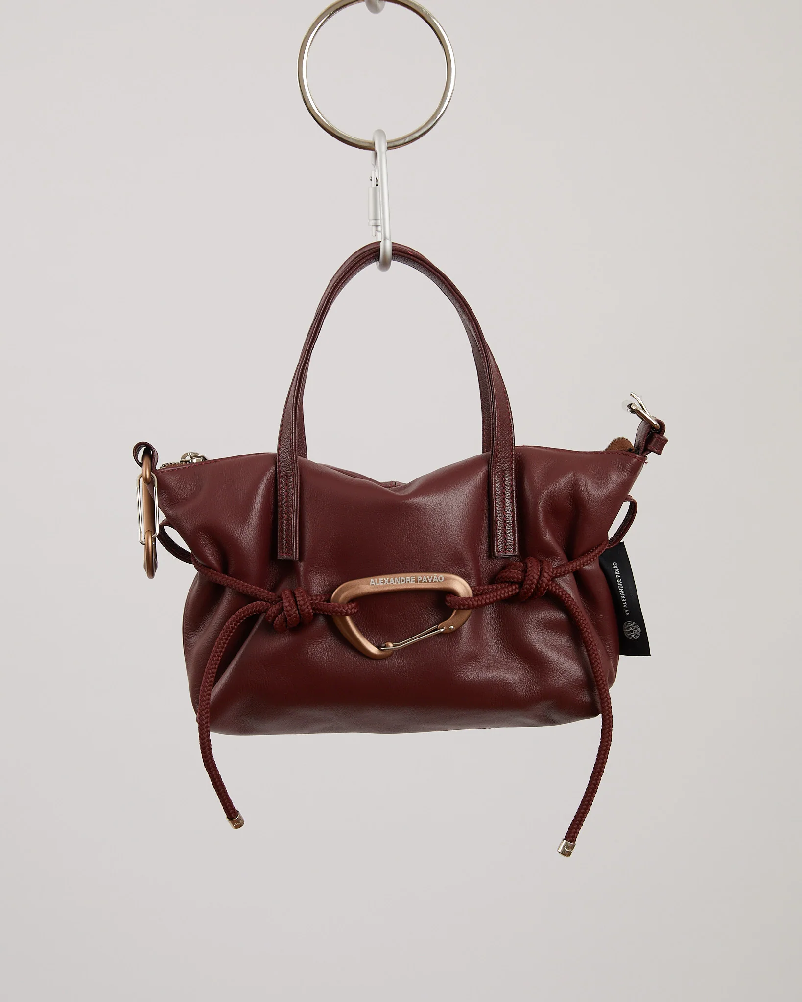 Pillow Shoulder Bag Small - Burgundy - Image 3