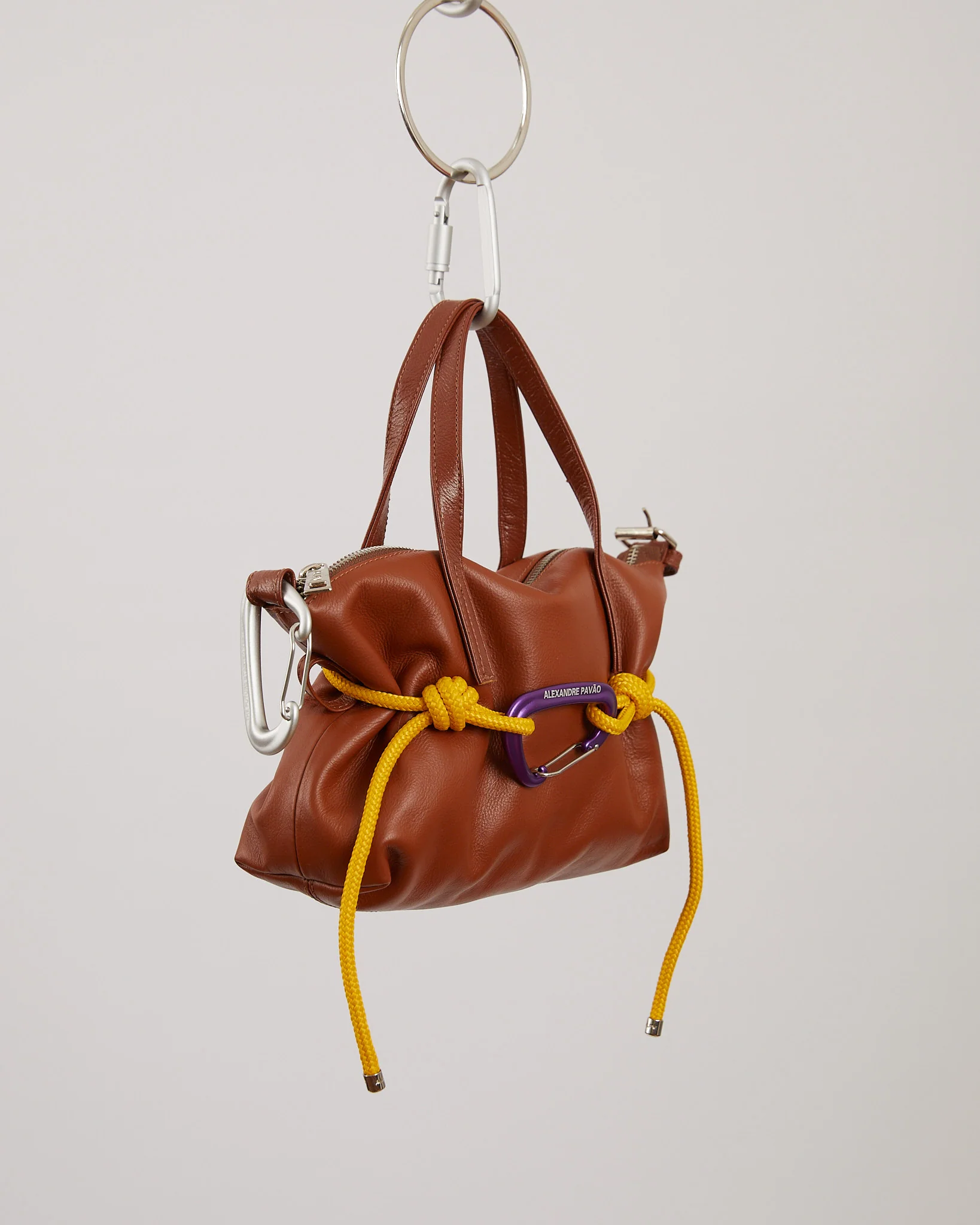 Pillow Shoulder Bag Small - Marrom - Image 4