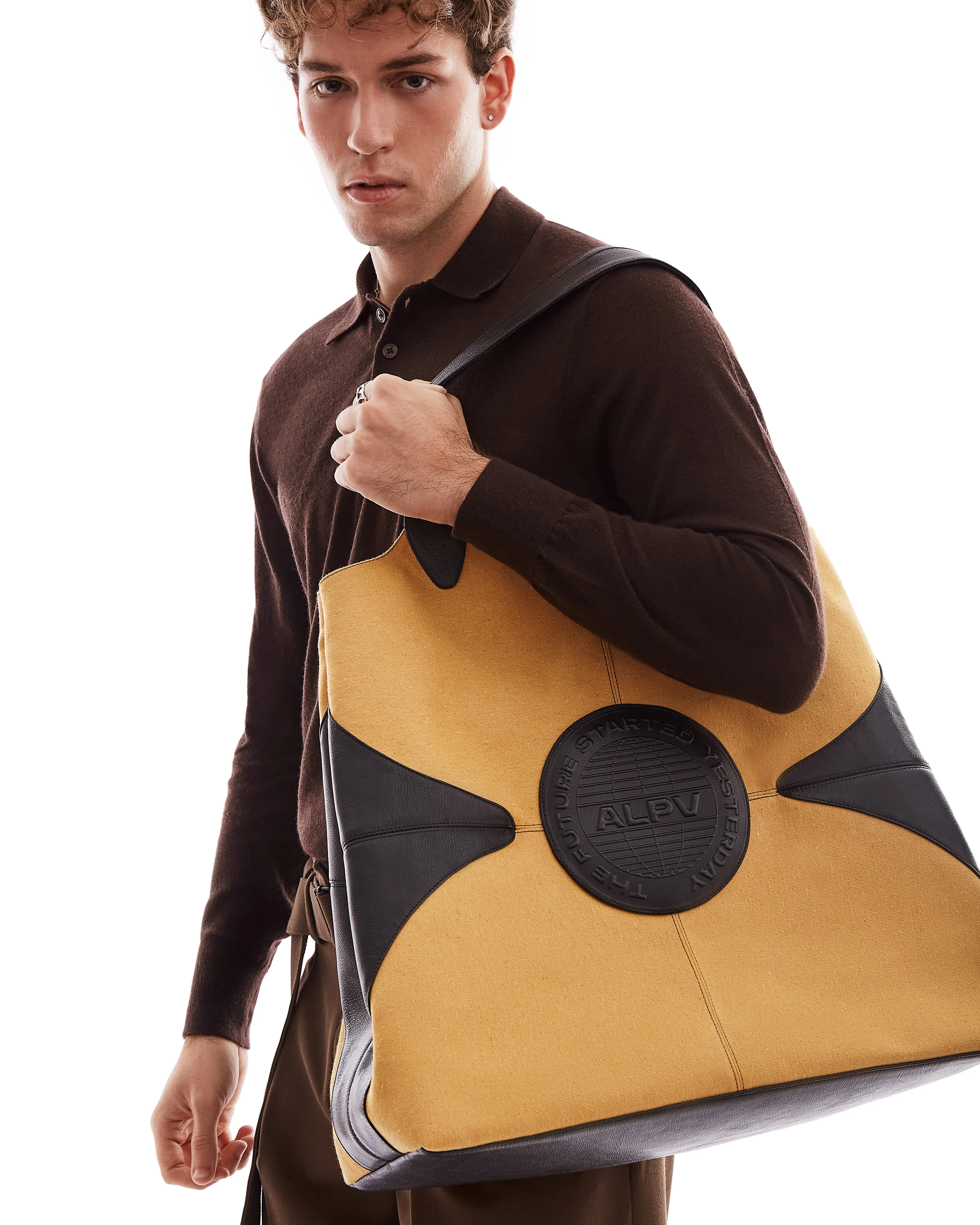 BONNY XXL TOTE BAG - CARAMELO - Image 2