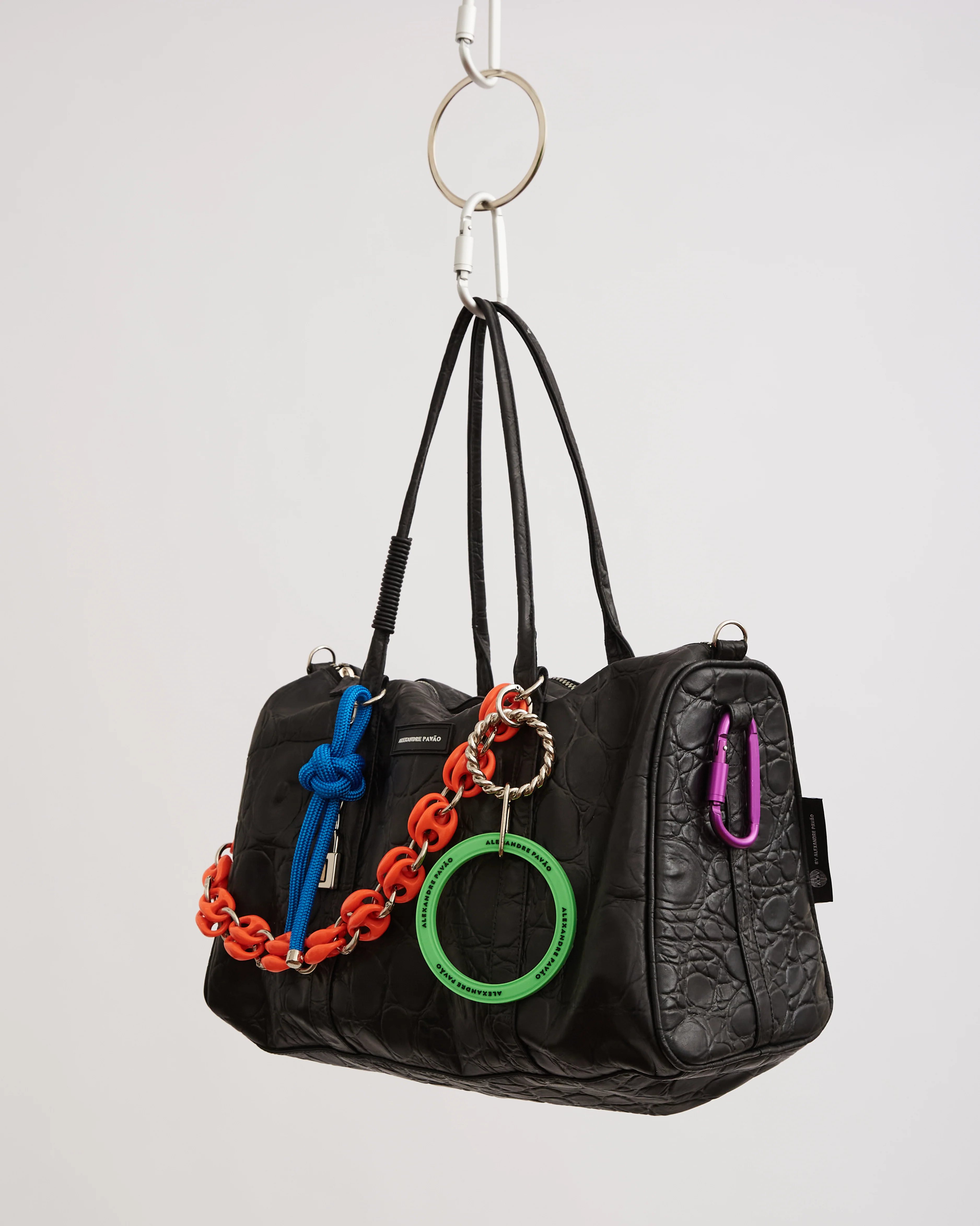 SMASH XXL BAG  - CROCO PRETO - Image 3