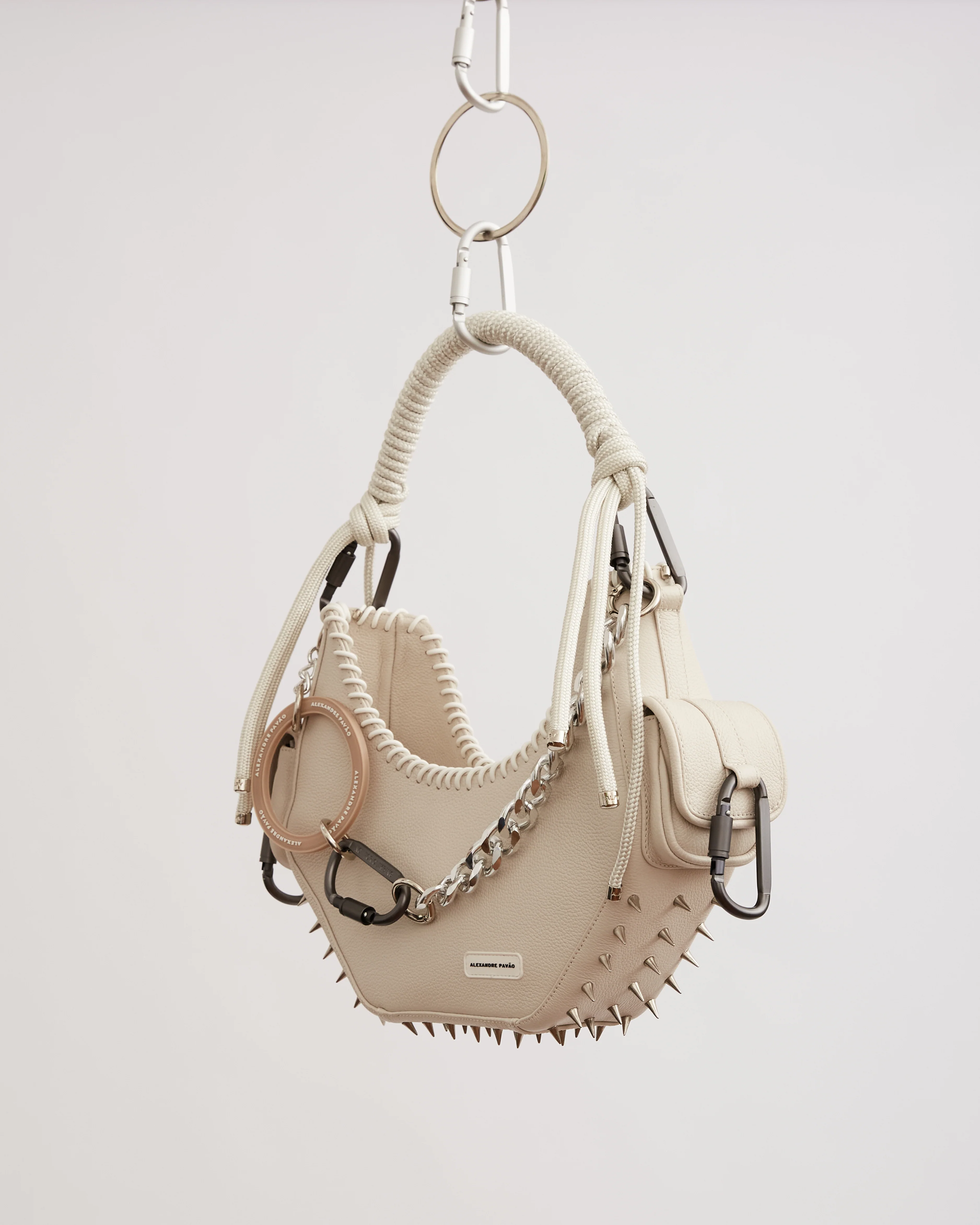 TEXAS HANDBAG - OFF WHITE - Image 3