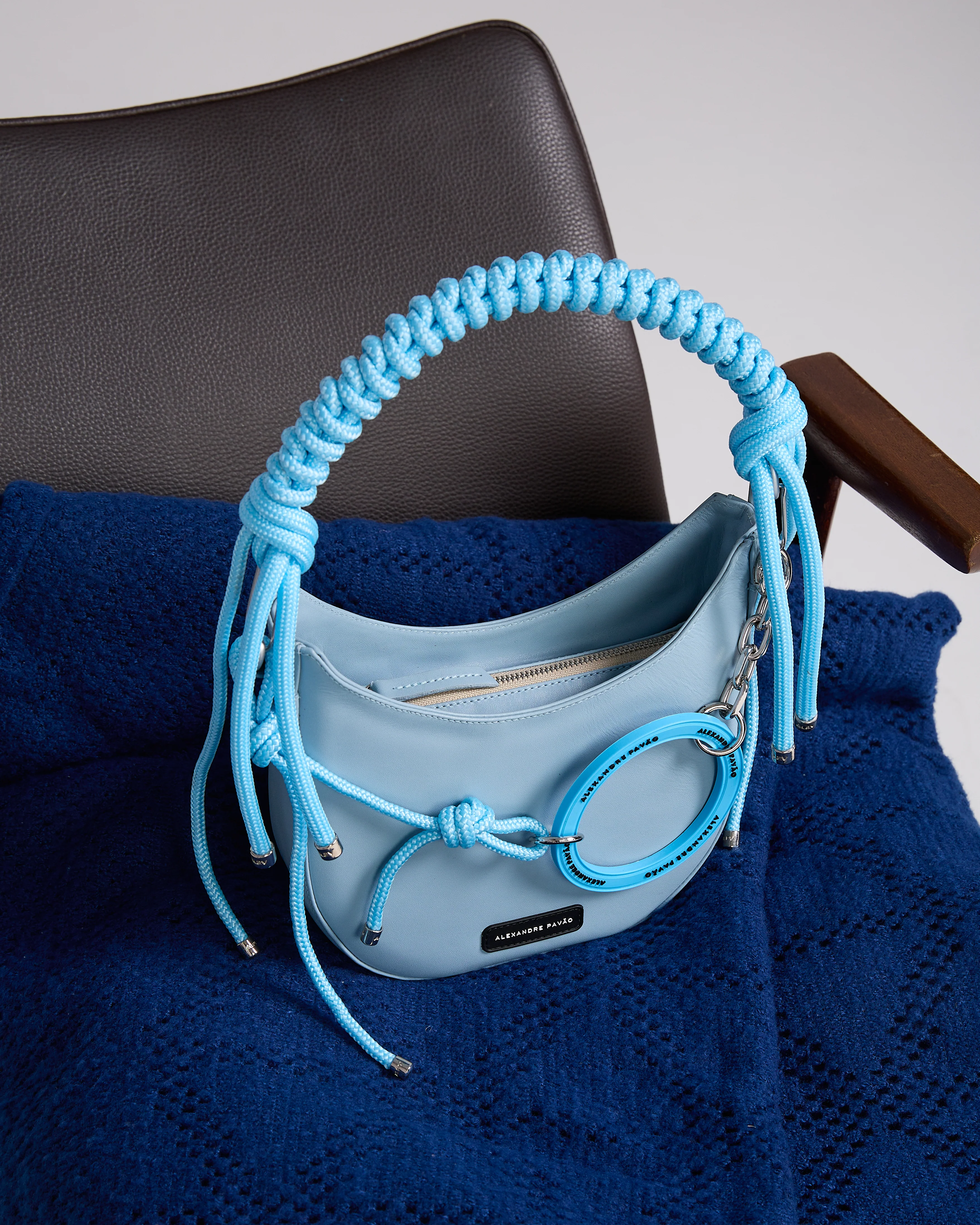 The Curve Bag - Baby Blue - Image 5